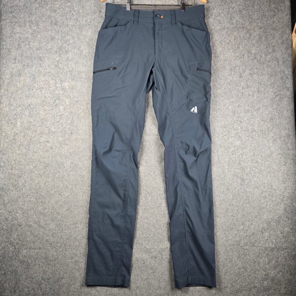 Eddie Bauer First Ascent Pants Mens 34x36 Gray Hiking Outdoor Technical Utility